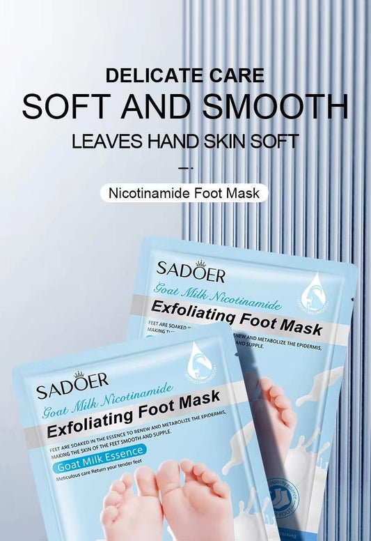 Exfoliating Foot Mask Goat Milk